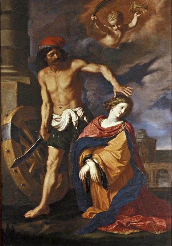 Il giovane - Martirio di Santa Caterina, Novellara, Reggio Emilia